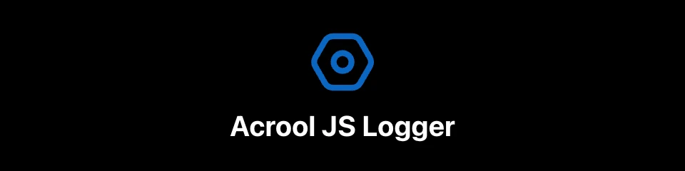 Acrool JS Logger Logo